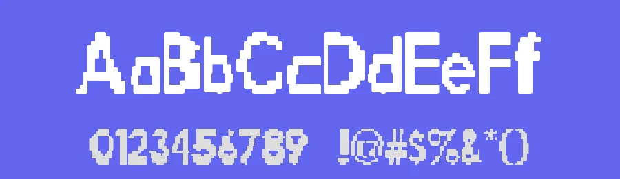 Broken Robot by Yellowyellow — Display Font — thumbnail 3