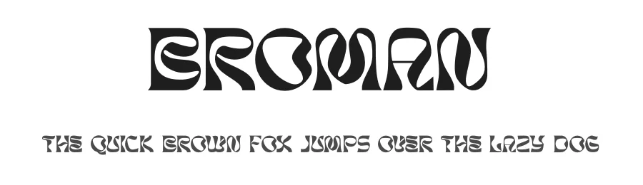 Broman by Zeenesia Studio — Decorative Font