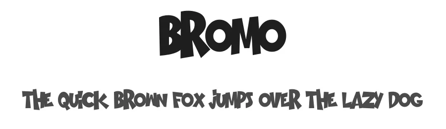 Bromo by The Docallisme - Amry Al Mursalaat — Decorative Font