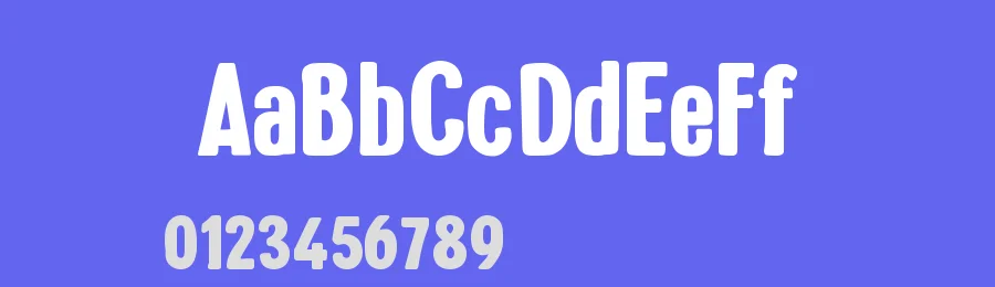 Brontoburger by Sharkshock — Decorative Font — thumbnail 3