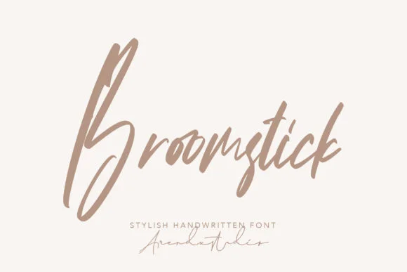 Broomstick Font by Arendxstudio — Script Handwritten Font