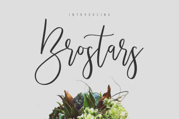 Brostars Font by Maulana Creative — Script Handwritten Font