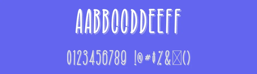 Broughesnaro by Kotak Kuning Studio — Decorative Font — thumbnail 3