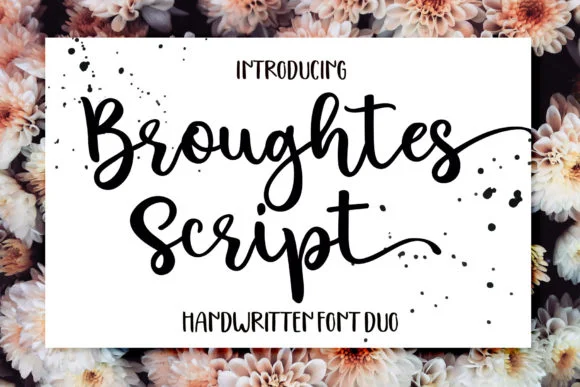 Broughtes Font by Sulthan Studio — Script Handwritten Font