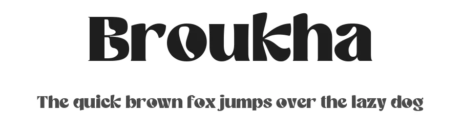 Broukha by Maulana Creative — Decorative Font