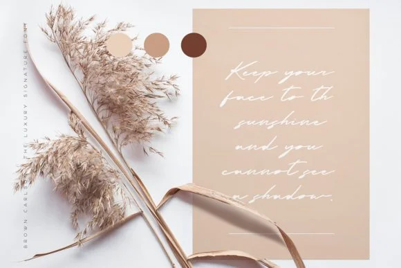 Brown Carlson Font by Graphicfresh — Script Handwritten Font — thumbnail 6
