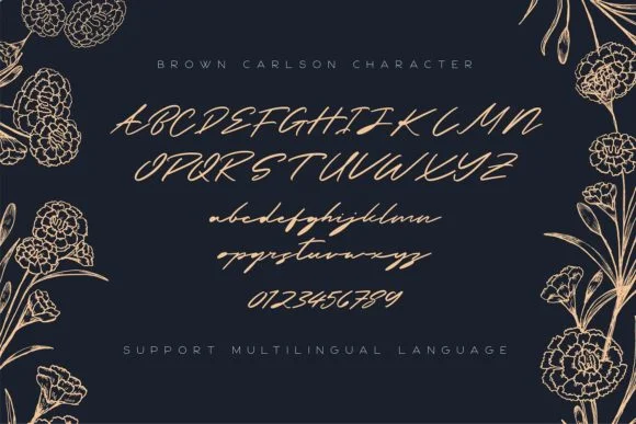 Brown Carlson Font by Graphicfresh — Script Handwritten Font — thumbnail 7
