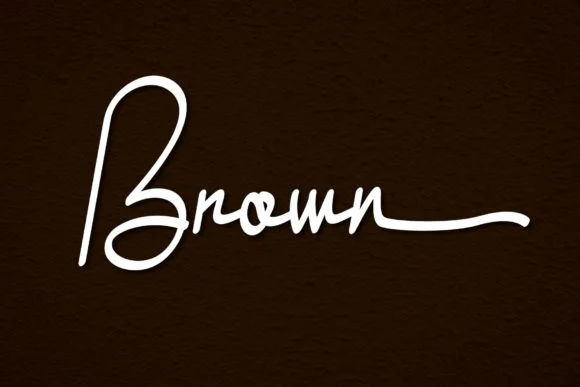 Brown Font by Designvector10 — Script Handwritten Font