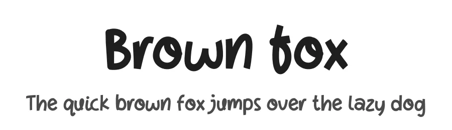 Brown Fox by Excellent Ritma Florendia — Decorative Font