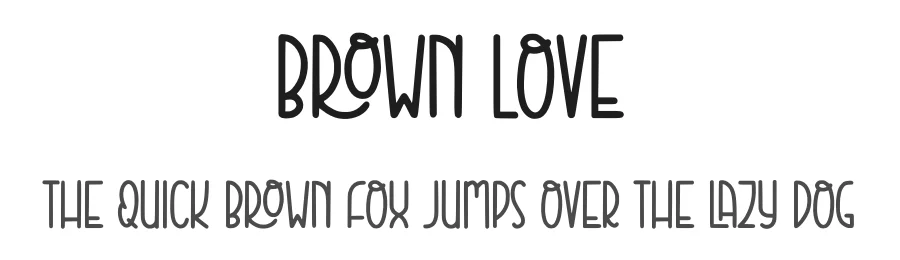 Brown Love