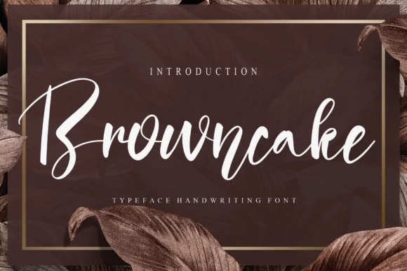 Browncake Font by Misterletter.co — Script Handwritten Font