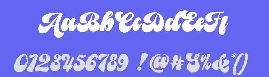 Brudy Retro by LetterFreshStudio — Script Handwritten Font — thumbnail 3