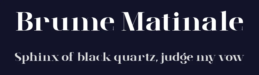 Brume Matinale by Prioritype Co — Serif Font — thumbnail 2