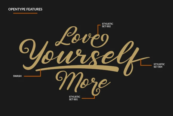 Brush Curly Font by ahweproject — Script Handwritten Font — thumbnail 3