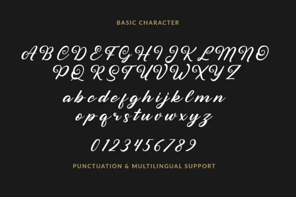 Brush Curly Font by ahweproject — Script Handwritten Font — thumbnail 7