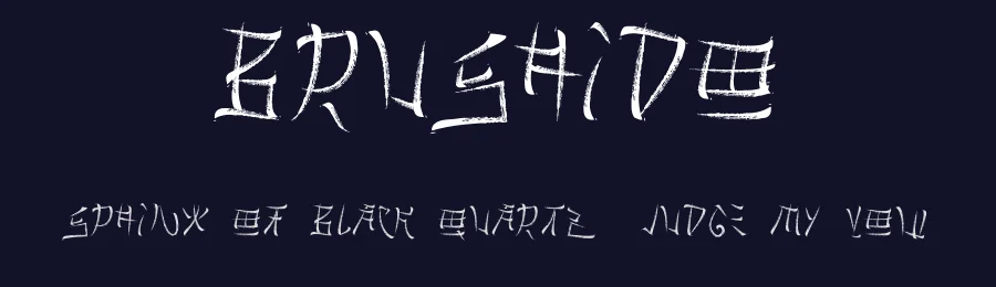 Brushido by Roland Huse Design — Decorative Font — thumbnail 2