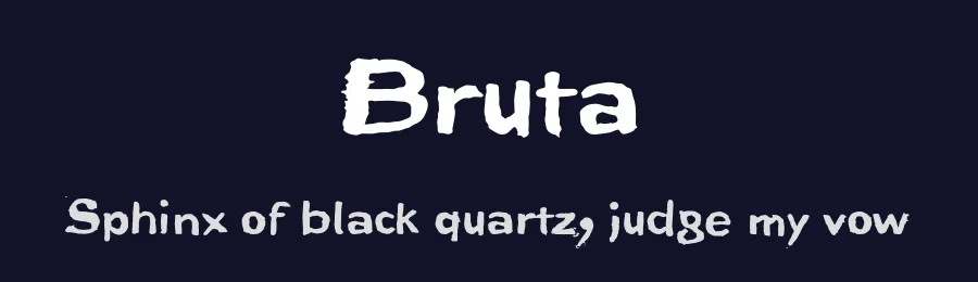 Bruta by ingoFonts — Decorative Font — thumbnail 2