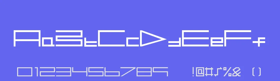 BTSE PS2 — Display Font — thumbnail 3