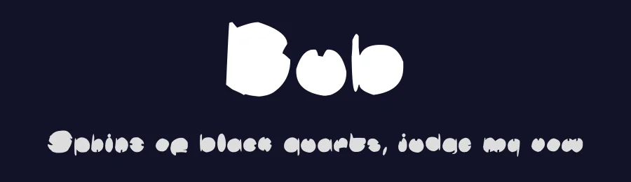 Bub by Jorge L. Cordón — Decorative Font — thumbnail 2