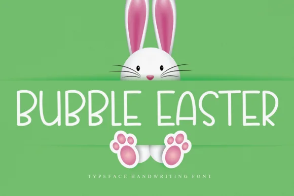 Bubble Easter Font by Misterletter.co — Script Handwritten Font