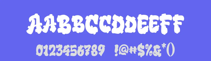 Bubble Boom by Blankids — Decorative Font — thumbnail 3