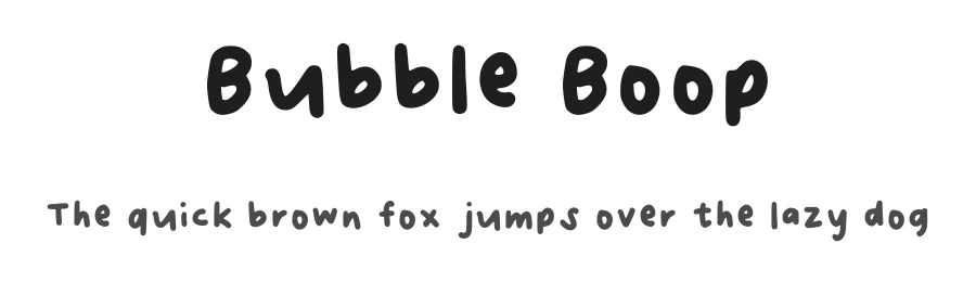 Bubble Boop