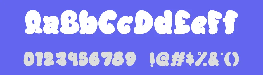 Bubble Dope by Asep Rendi — Decorative Font — thumbnail 3