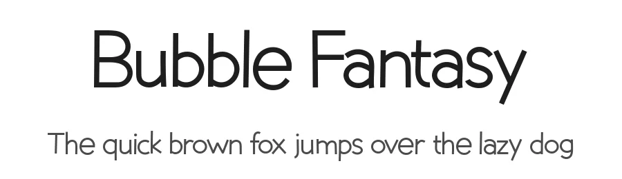 Bubble Fantasy