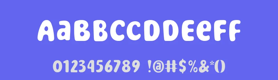 Bubble Garden by Four Lines — Decorative Font — thumbnail 3