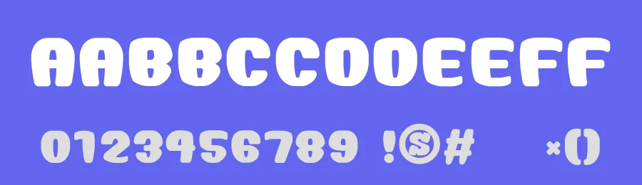 Bubble Head by Goma Shin — Decorative Font — thumbnail 3