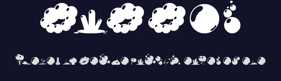 Bubble — Dingbats Font — thumbnail 2