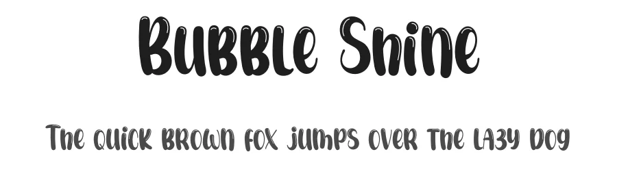Bubble Shine