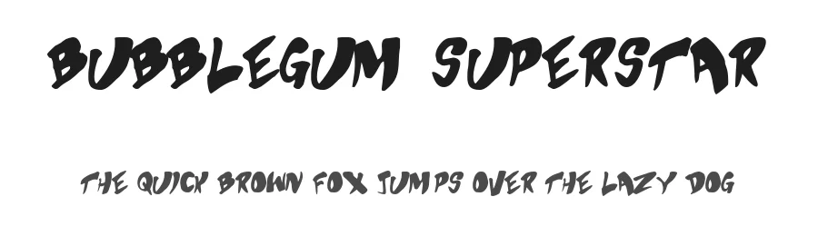 Bubblegum Superstar