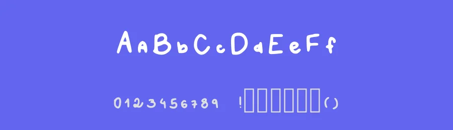 Bubbles by Liviacruzsilvadearaujo — Script Handwritten Font — thumbnail 3