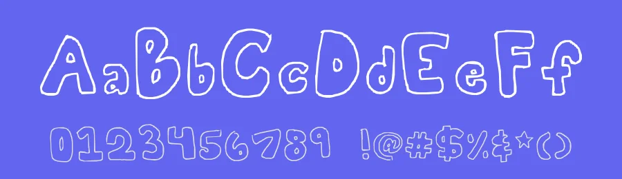 Bubblii by The Bubble Letters — Decorative Font — thumbnail 3