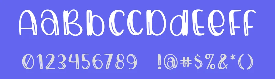 Bubbly by LoveSVG — Decorative Font — thumbnail 3