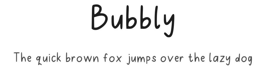 Bubbly
