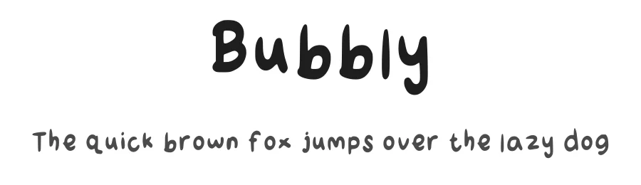 Bubbly