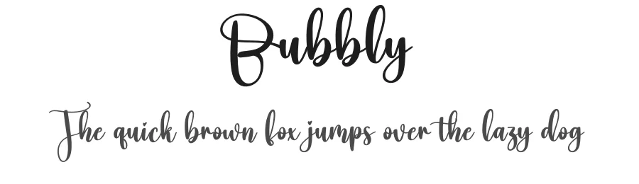Bubbly