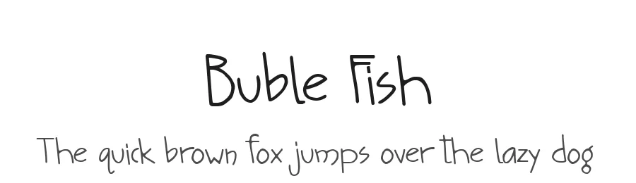 Buble Fish