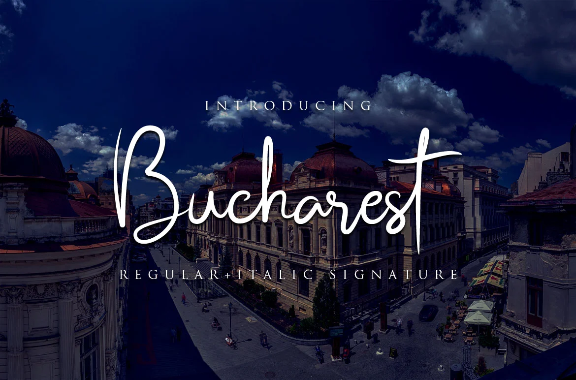 Bucharest Font by Bluestudio — Script Handwritten Font