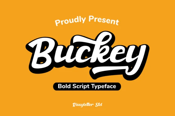 Buckey Font by Rissyletter Studio — Script Handwritten Font