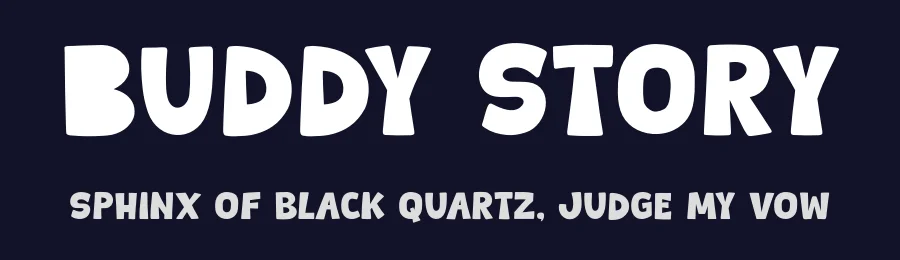 Buddy Story by Khurasan — Decorative Font — thumbnail 2