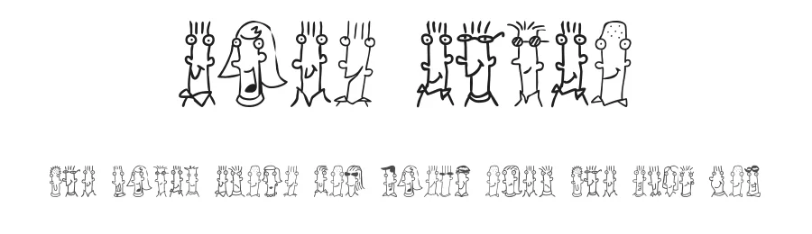 Buen Chico by Grafito Design — Dingbats Font