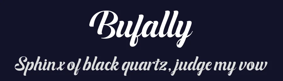 Bufally by LetterFreshStudio — Script Handwritten Font — thumbnail 2