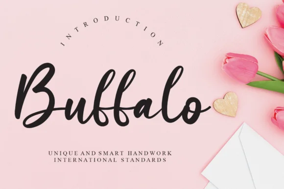 Buffalo Font by Misterletter.co by Misterletter.co — Script Handwritten Font