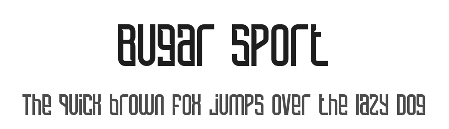 Bugar Sport by StringLabs Creative Studio — Display Font