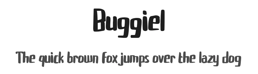 Buggiel by Weape Studio — Decorative Font