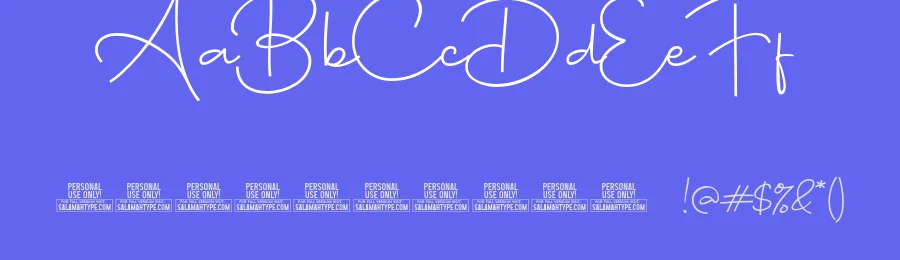 Bugisnia by Salamahtype.com — Script Handwritten Font — thumbnail 3