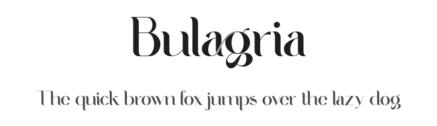 Bulagria by Hishand Studio — Sans Serif Font